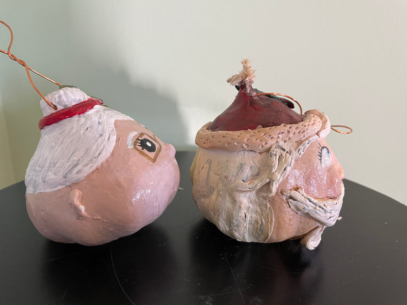 Christmas Ornaments- Mr and Mrs. Clause