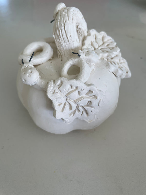 Pottery- Triple P (Pumpkin Pinch Pots)  September 14th