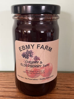 Cherry Elderberry  Jam