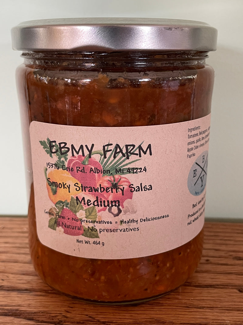 Smokey Strawberry Salsa