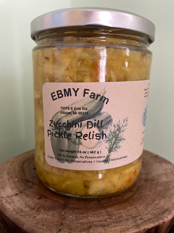 Dill Zucchini Relish