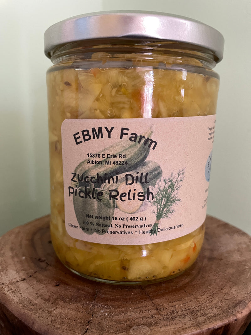 Dill Zucchini Relish