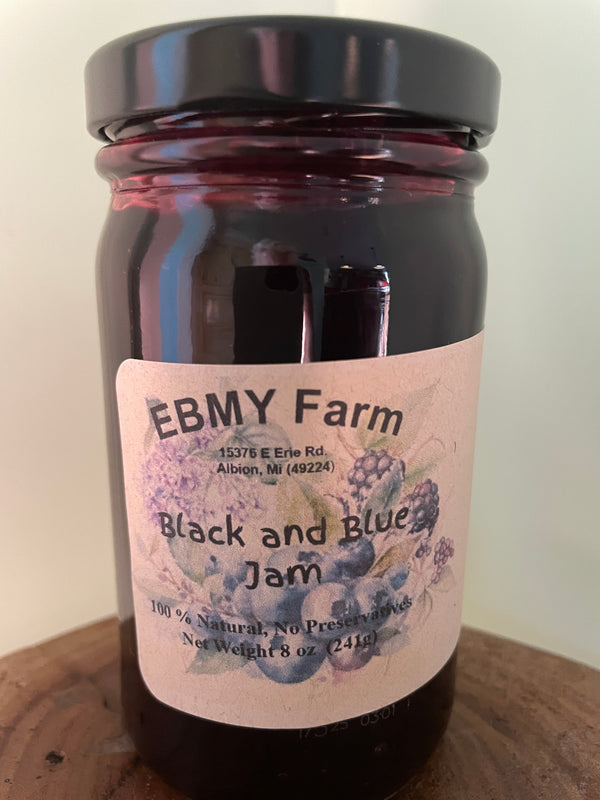 Elderberry- Black and Blue jam